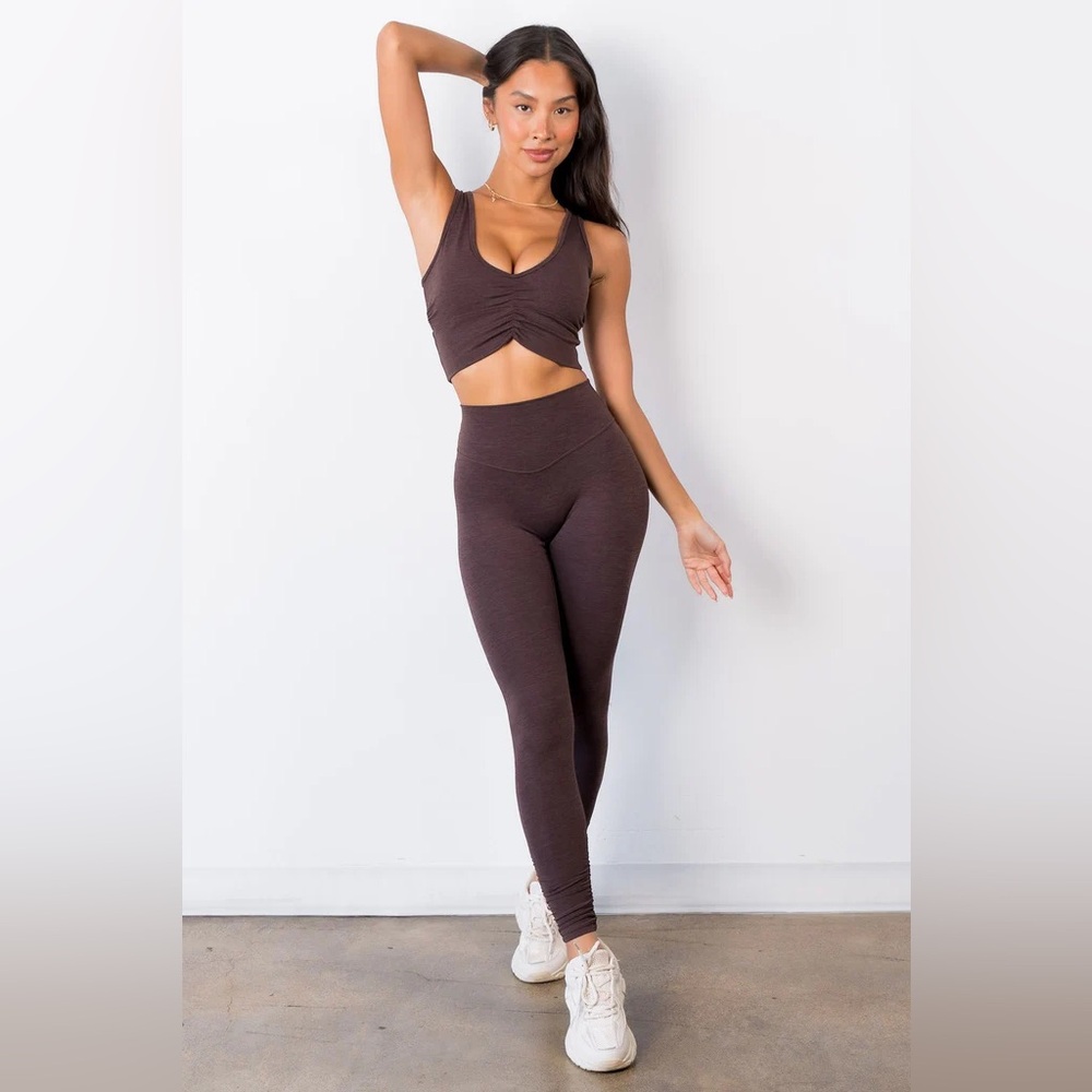 Vitality Daydream Gather Pant - Brownie Batter - size S